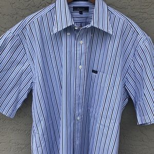 Faconnable Short Sleeve Button Shirt - L